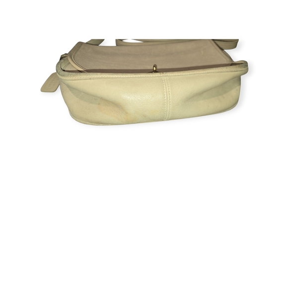 Coach Vintage City Bag #9790  Cream Leather Crossbody Bag - Picture 5 of 9